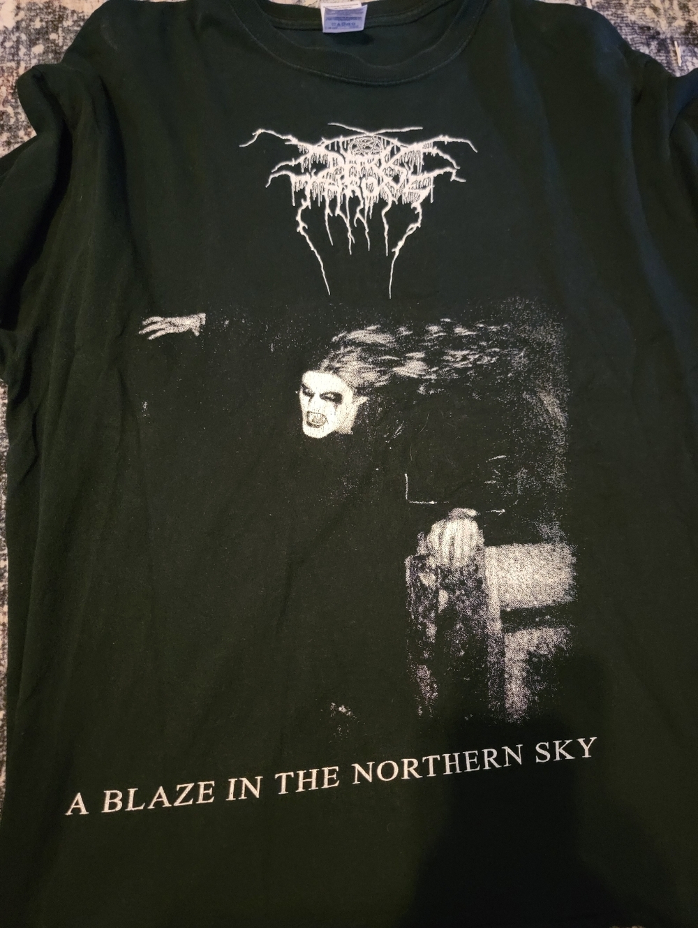 Darkthrone 1999 Y2k Metal Band Tshirt XL